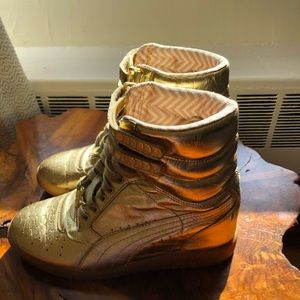 PUMA Rime Sky Wedge Sneakers